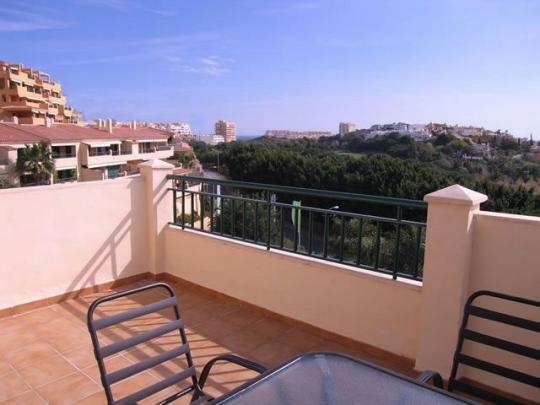 Penthouse til salgs i Finca Dona Maria-Benalmadena Costa