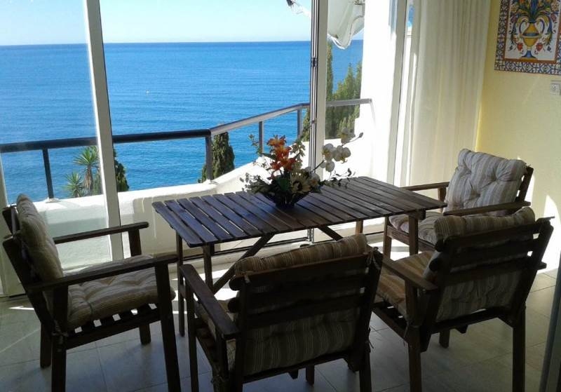 Costa del Sol, Benalmádena Costa, en lyxig 3 sovrum lägenhet på Costa del Sol, precis vid havet