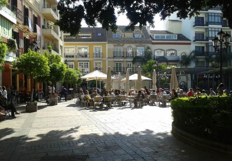 Costa del Sol, Benalmádena Costa, en lyxig 3 sovrum lägenhet på Costa del Sol, precis vid havet